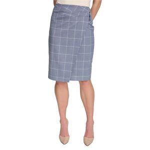 DKNY Womens Faux Wrap Skirt, NWT